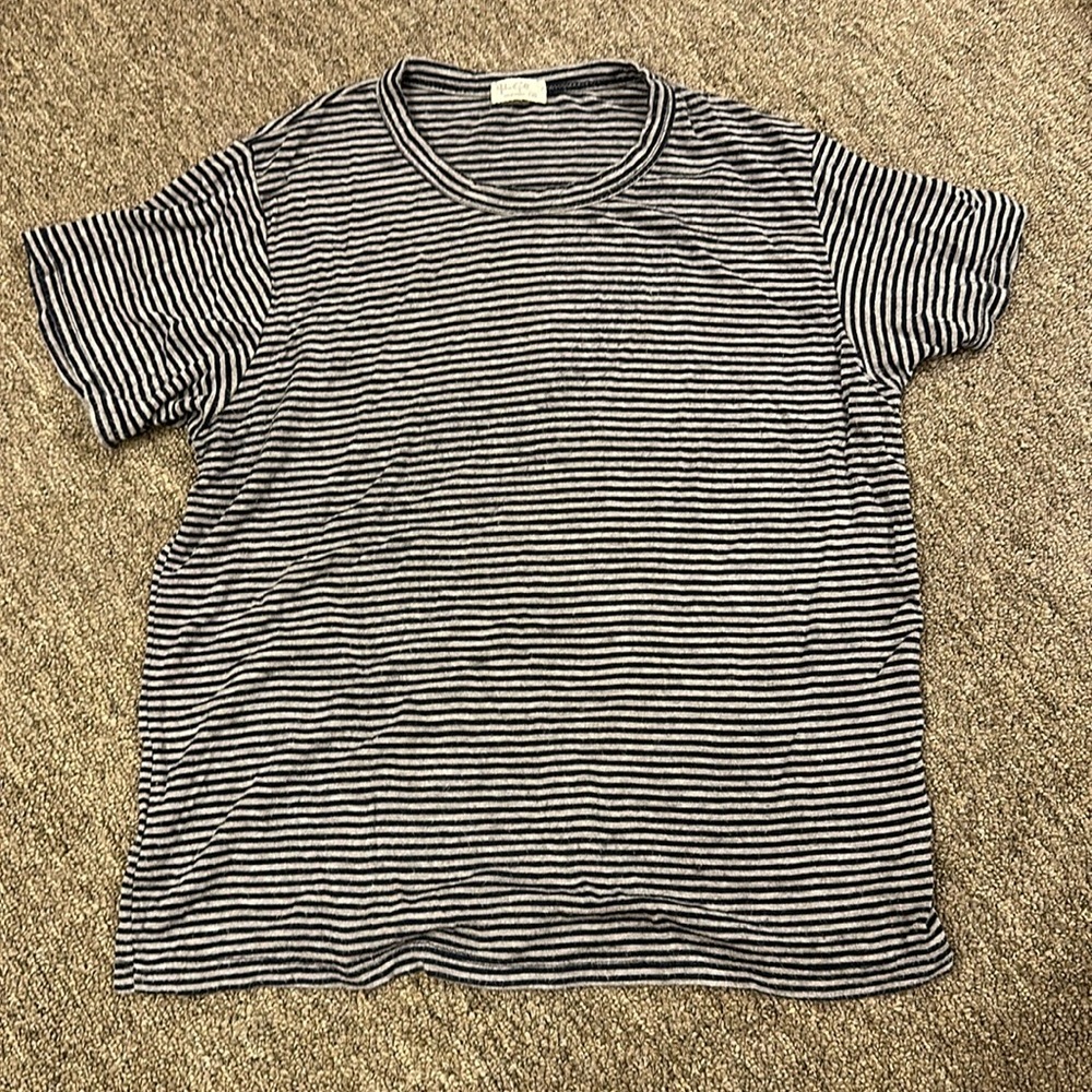 John Galt stripped t shirt